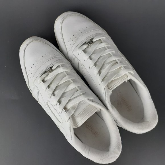 Reebok Mens Classic White Sneaker Shoe Sz 6.5 - Picture 2 of 9